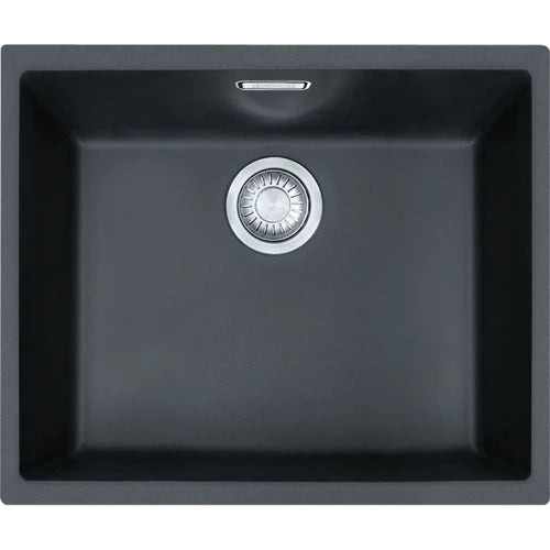 Franke Sirius - Cuve à sous-encastrer / 525 x 440  mm/ 1 bassin / Noir