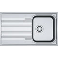 Franke Smart - évier à encastrer / 860 x 500 mm / 1 bassin / Lisse / Réversible