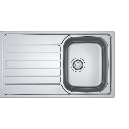 Franke Spark - évier à encastrer / 860 x 500 mm / 1 bassin / Lisse / Réversible