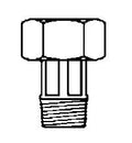 Messingfit raccord 2-pièces avec joint plat MF 3/4 x 4/4 - prix par pièce - laiton