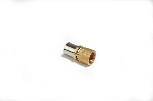 Giacomini RM109 raccord à sertir raccord droit FF 3/4 x 26 mm