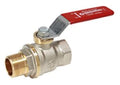 Giacomini R914L vanne intégral manette long. rouge mxf 1/2"