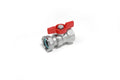 Giacomini R251P Vanne à bille 1 Fxcal.1 Cr F. Rouge 4/4 X 4/4