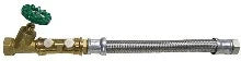 Fixaflex SAN Pidpa set de raccordement avec flexible inox 3/4 x 3/4 - 600 mm - Belgaqua - robinet d'arrêt/clapet anti-retour/flexibel