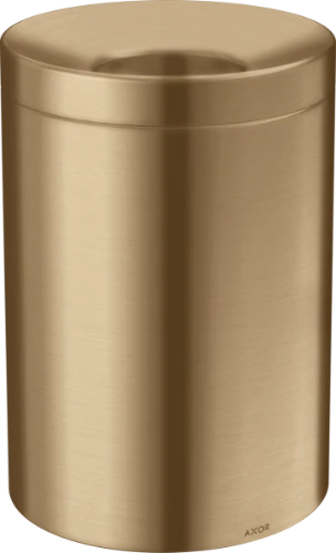 Axor Circular poubelle 5l - Brushed Bronze