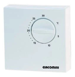 Giacomini  R481A thermostat electr. sur mur stand-alone 24 V~/ 230 V~