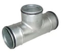 Ventiline Galva piece en t 125mm