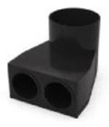 Ventiline VCSC sc 2x90mm -> 125mm