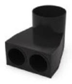 Ventiline VCSC sc 2x90mm -> 125mm