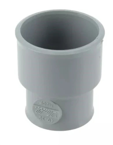 Nicoll PVC à coller manchon reduit FF 40 x 32 mm - gris
