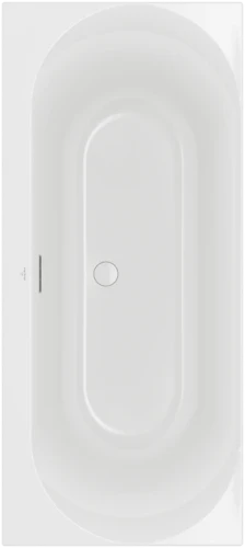 Villeroy & Boch Loop & Friends Oval duo bain acryl 1700 x 750 x 470 mm - blanc - sans pieds
