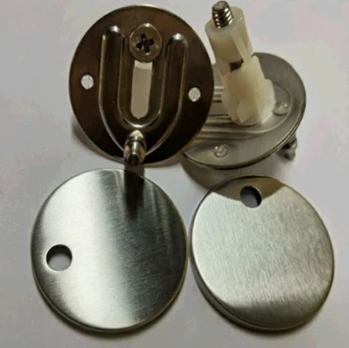 Procasa WSS Brio / Maki set de charnière abattant 55 mm - RVS - prix par set