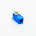 Begetube B-Press laiton boite à encastrer 90° FF 16 x 1/2 F bleu - sans collier de fixation