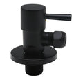 Procasa Piccolo vanne d'équerre 1/2 x 10 mm - noir mat