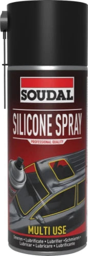 Soudal spray silicone 400 ml