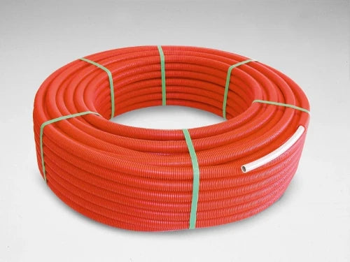 Begetube (86116486) Alpex tuyau multicouche avec gaine 16 x 2 mm (rouleau 100m) - rouge - prix par mètre