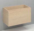Procasa Kivu sous-meuble avec 1 tiroir sans poignées 900 x 475 x 520 mm - smoked oak