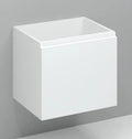 Procasa Kivu sous-meuble avec 1 porte sans poignées droite 600 x 475 x 520 mm - blanc
