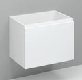Procasa Kivu sous-meuble avec 1 tiroir sans poignées 700 x 475 x 520 mm - blanc