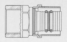 Comap Multiskin à sertir raccord de transition FF 16 x 1/2 F