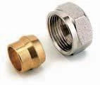 Comap 835 raccord à compression M22 x 15 mm - pour tuyau cuivre - nickelé