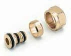 Comap 829 raccord à compression 3/4 X 16 X 2 MM non-nickelé pour boîte plastique 9846