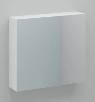 Procasa Kivu armoire de toilette sans éclairage avec 2 portes 800 x 720 x 160 mm - blanc - sans combibox