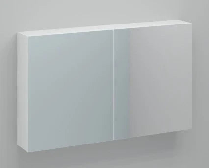 Procasa Kivu armoire de toilette sans éclairage avec 2 portes 1200 x 720 x 160 mm - blanc - sans combibox