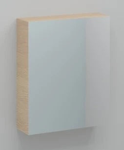 Procasa Kivu armoire de toilette sans éclairage avec 1 porte gauche 600 x 720 x 160 mm - smoked oak - exclusif combibox