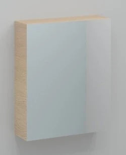 Procasa Kivu armoire de toilette sans éclairage avec 1 porte droite 600 x 720 x 160 mm - smoked oak - exclusif combibox