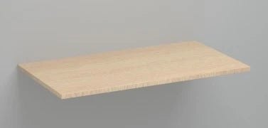 Procasa Kivu tablette mélamine 900 x 500 x 18 mm - smoked oak