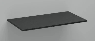 Procasa Kivu plan vasque laminat 900 x 500 x 18 mm - raven oak