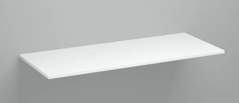 Procasa Kivu plan vasque HPL 1200 x 500 x 18 mm - blanc laminat