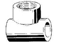 Niron PPR té réduit avec filetage femelle 90° FFF 25 x 1/2 F x 25 mm