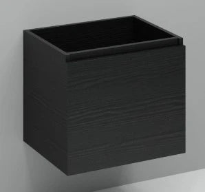 Procasa Kivu sous-meuble avec 1 porte sans poignées gauche 600 x 475 x 520 mm - raven oak
