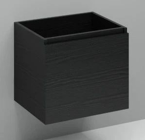 Procasa Kivu sous-meuble avec 1 porte sans poignées droite 600 x 475 x 520 mm - raven oak
