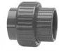 Nicoll PVC Pression raccord 3-pièces à joint plat FF 32 x 32 mm