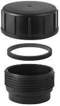 Geberit PE bouchon avec couvercle à visser 63 mm