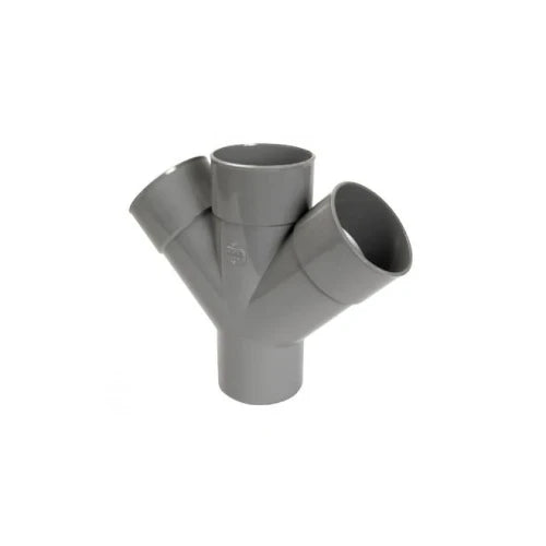TE NICOLL 40 M X 40 F X 40 F mm pvc parallele 45degr