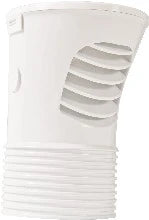 Nicoll PVC aérateur MF 100 - 110 mm - blanc - avec membrane - avec capuchon démontable