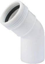 Wavin Wafix PP blanc coude 45° MF 40 x 40 mm