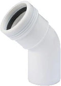 Wavin Wafix PP blanc coude 45° MF 40 x 40 mm