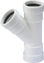 Wavin Wafix PP blanc té 45° FFF 32 x 32 x 32 mm