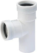 Wavin Wafix PP blanc té 88° MFF 40 x 40 x 40 mm