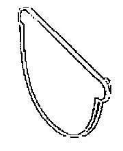 FERMETURE 115 MM gris pvc universal a coller-de naissance