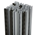 Flamco R1 rail de montage 15 x 30,5 mm (longueur 2m) - noir - prix par mètre