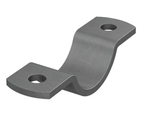 Flamco KB collier de fixation 2 X 61MM acier pour tuyau van 60 - 3mm - nd 50