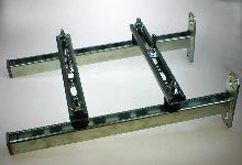 Rofix kit consoles universelles 400 mm - pour pompes-machines légères (par paire)