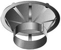 Roccheggiani SPG 316L inox simple paroi chapeau pare-pluie 200 mm
