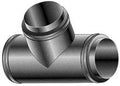 Roccheggiani DP25 inox double paroi té 90° mmF 130 x 130 x 130 mm (130/180)